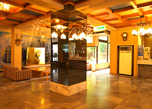 Hotel lobby